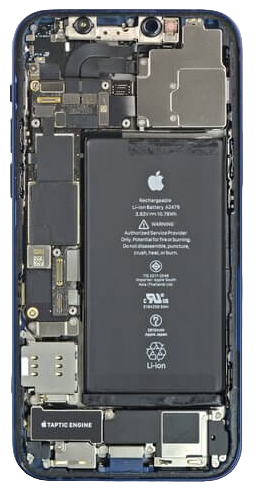 Замена аккумулятора iPhone 12